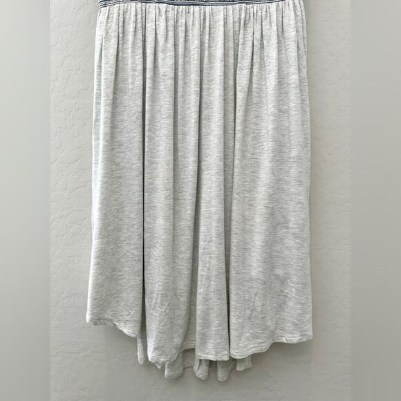 DOLAN LEFT COAST | Sabado Dress Gray Blue Stripe Boho Sleeveless | Size Small - Picture 4 of 8